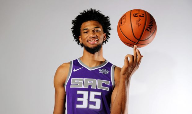TARRYTOWN, NY - AUGUST 12:  Marvin Bagley III of the Sacramento Kings poses for a portrait during t...