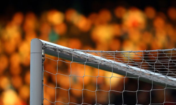 LONDON, ENGLAND - JANUARY 02: A detail shot of the goal post and net during the npower Championship...