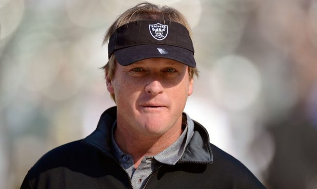 OAKLAND, CA - NOVEMBER 18: Former head coach of the Oakland Raiders and now ESPN Monday Night Footb...