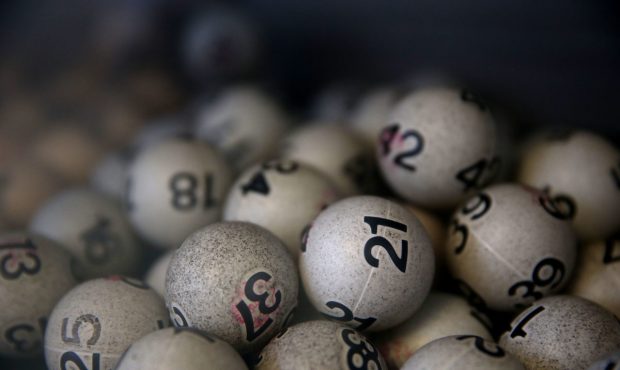 SAN LORENZO, CA - JANUARY 12: Lottery balls are seen in a box at Kavanagh Liquors on January 12, 20...