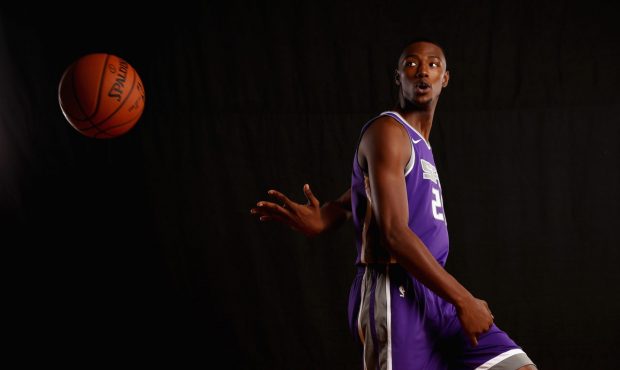 GREENBURGH, NY - AUGUST 11: Harry Giles of the Sacramento Kings poses for a portrait during the 201...