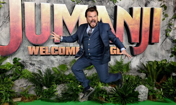 LONDON, ENGLAND - DECEMBER 07: Jack Black attends the 'Jumanji: Welcome To The Jungle' UK premiere ...