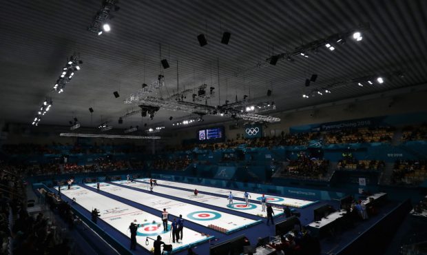 GANGNEUNG, SOUTH KOREA - FEBRUARY 22: A general view during the Curling Men's Semi-finals on day th...
