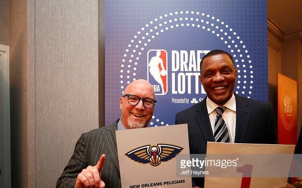 CHICAGO, IL - MAY 14:Executive vice president of basketball operations David Griffin and head coach...