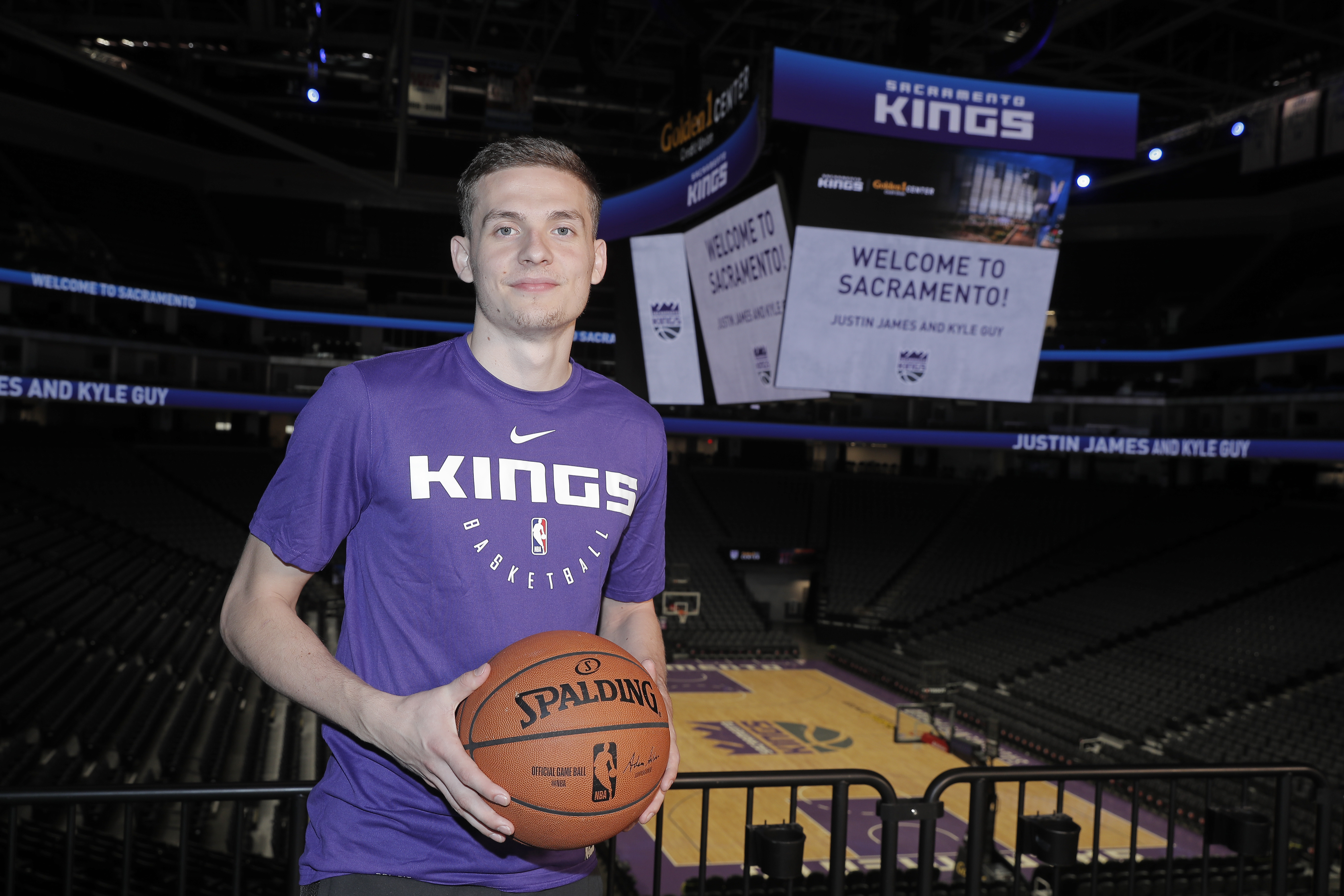 Kyle Guy Sacramento Kings Signed Reversible Practice Jersey (Size