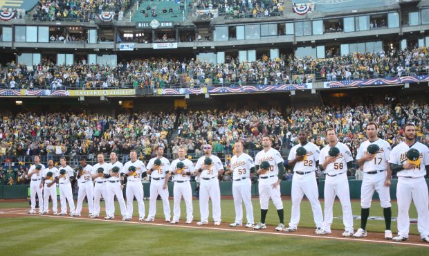 (Photo by Michael Zagaris/Oakland Athletics/Getty Images)...