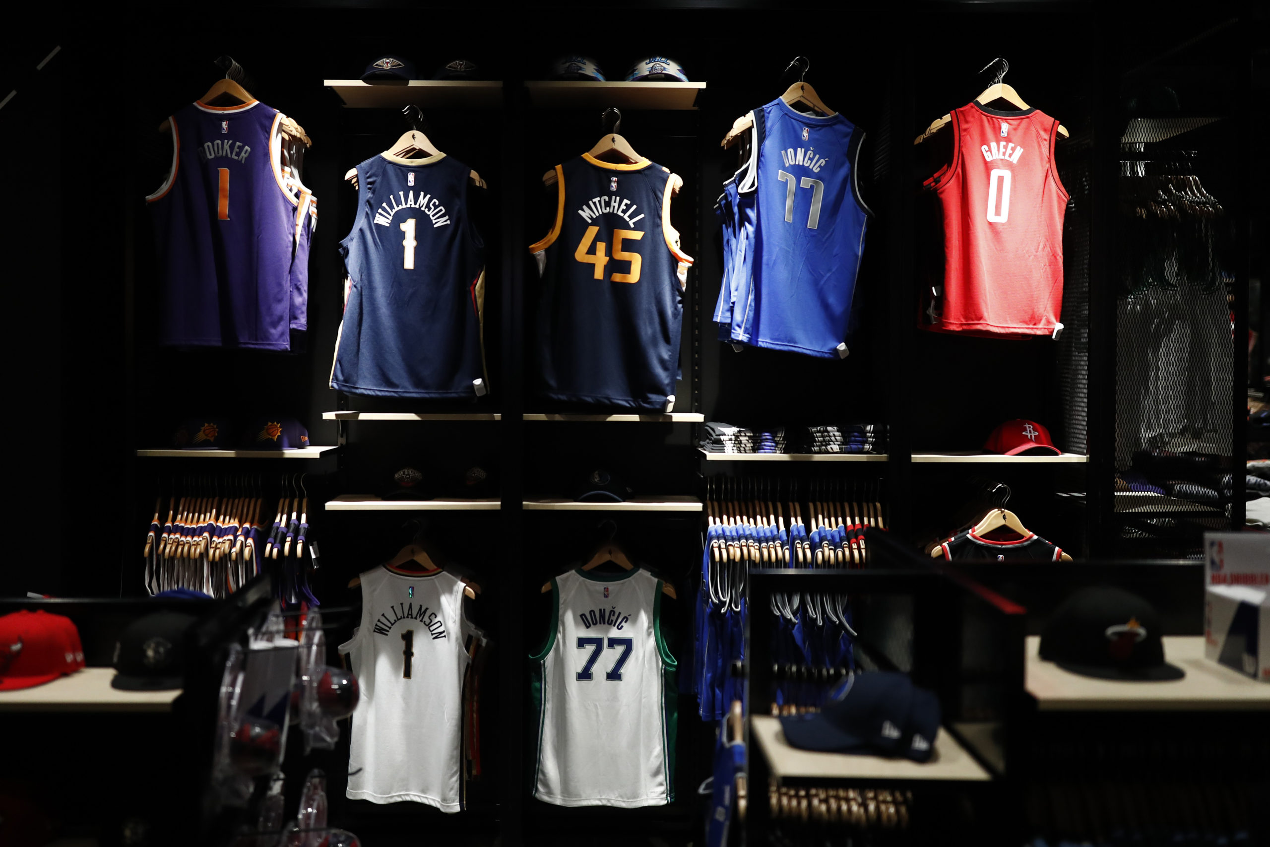 A general view at the the opening of the Melbourne NBA Store at The Emporium on August 15, 2022 in ...