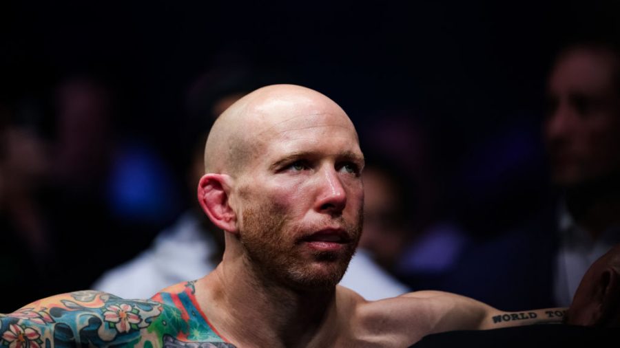 Josh Emmett prior to facing Calvin Kattar in their featherweight fight at the UFC Fight Night event at Moody Center on June 18, 2022 in Austin, Texas.