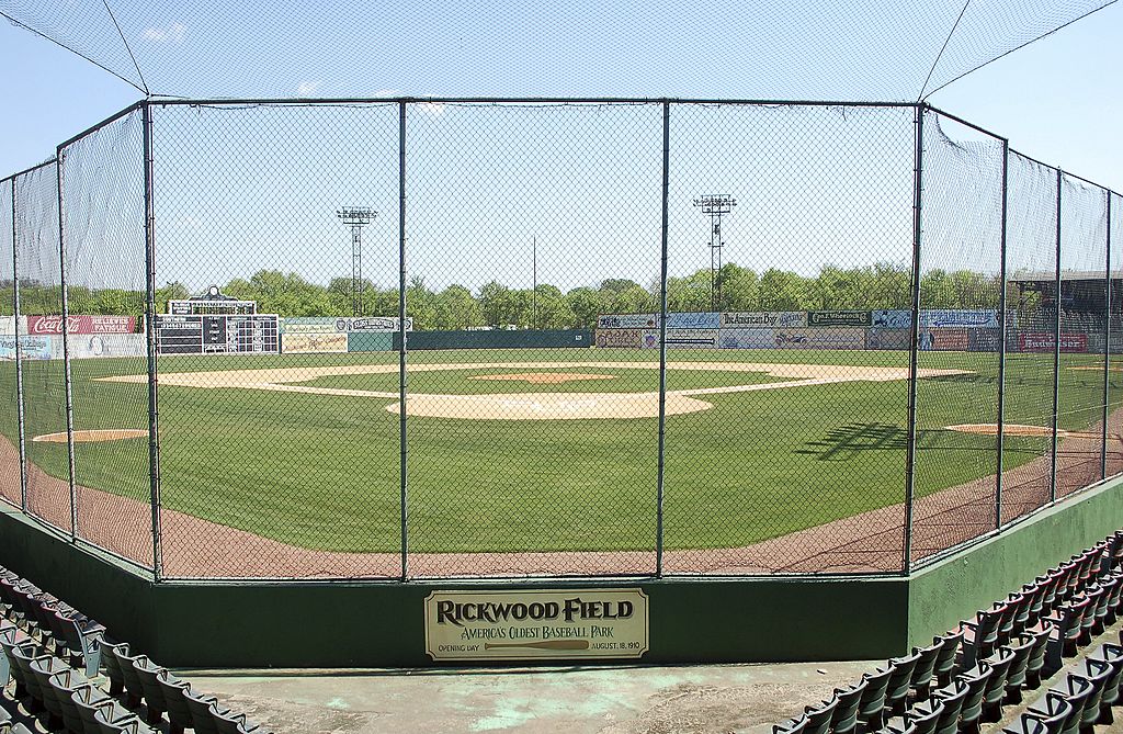 Rickwood Field, the oldest baseball park in America, Birmingham, Alabama....