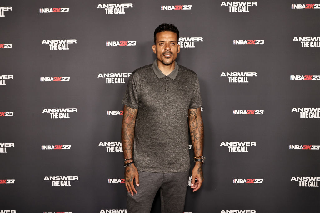 Matt Barnes attends the NBA 2K23 Launch Event at Rolling Greens on September 07, 2022 in Los Angele...