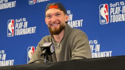 Video: Domantas Sabonis on what worked well for Kings in 118-94 play-in win over Golden State