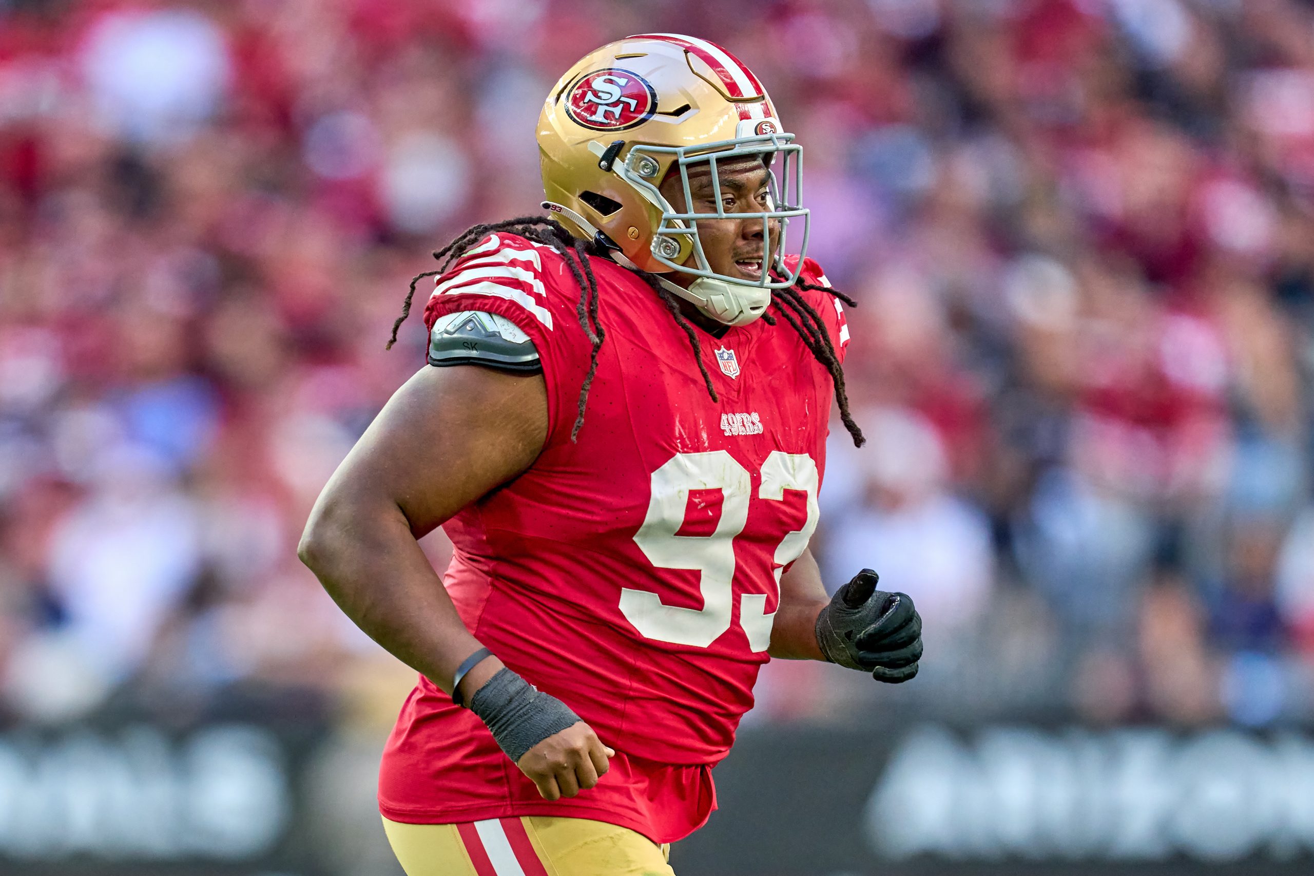 Shanahan: 49ers DT Kalia Davis out for half of 2024 season