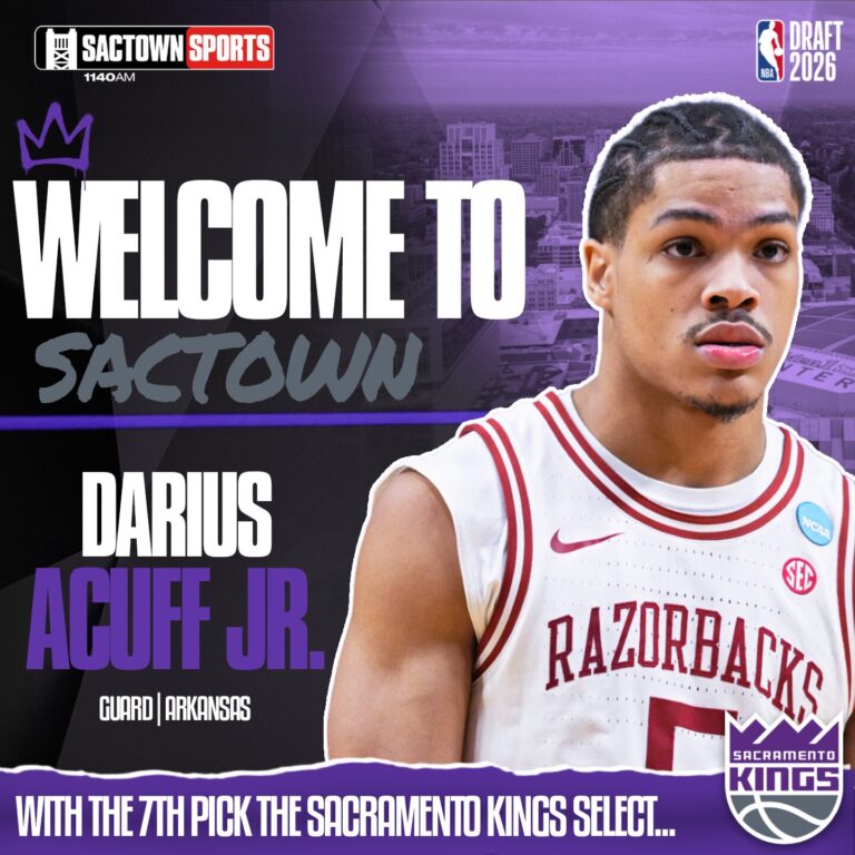 Darius Acuff Jr. officially lands with the Sacramento Kings