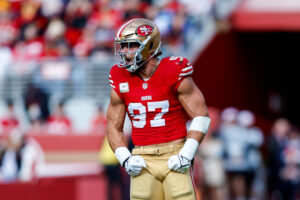 Nick Bosa ranked among top-five edge rushers on Madden 27