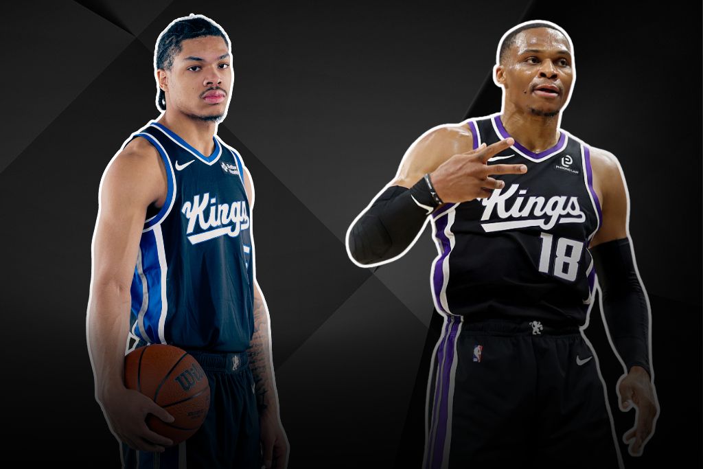 Sacramento Kings Russell Westbrook and Darius Acuff Jr.