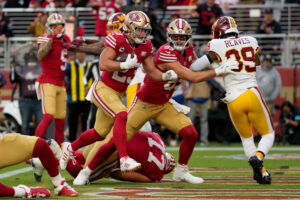49ers survive Commanders’ attempted comeback, improve to 6-0