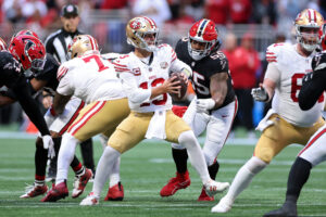 49ers commit four turnovers in first loss of season
