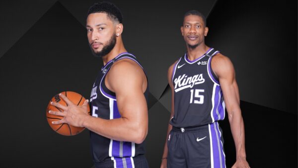 (Getty Images) Ben Simmons & De'Andre Hunter of the Sacramento Kings